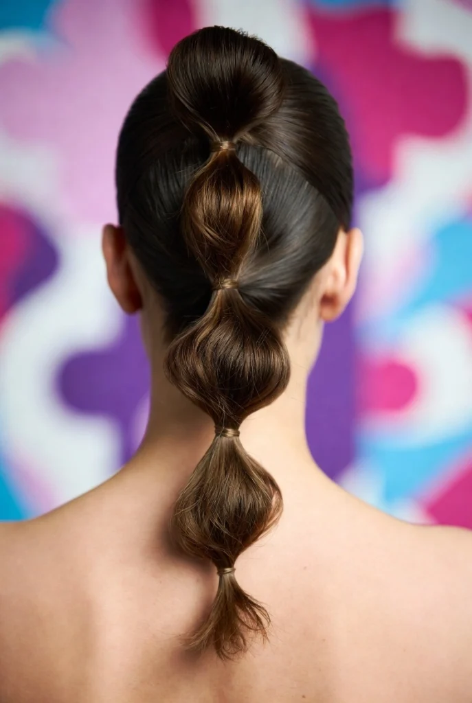 12 Easy Ponytail Hairstyles for Every Occasion 4 Bubble Ponytail