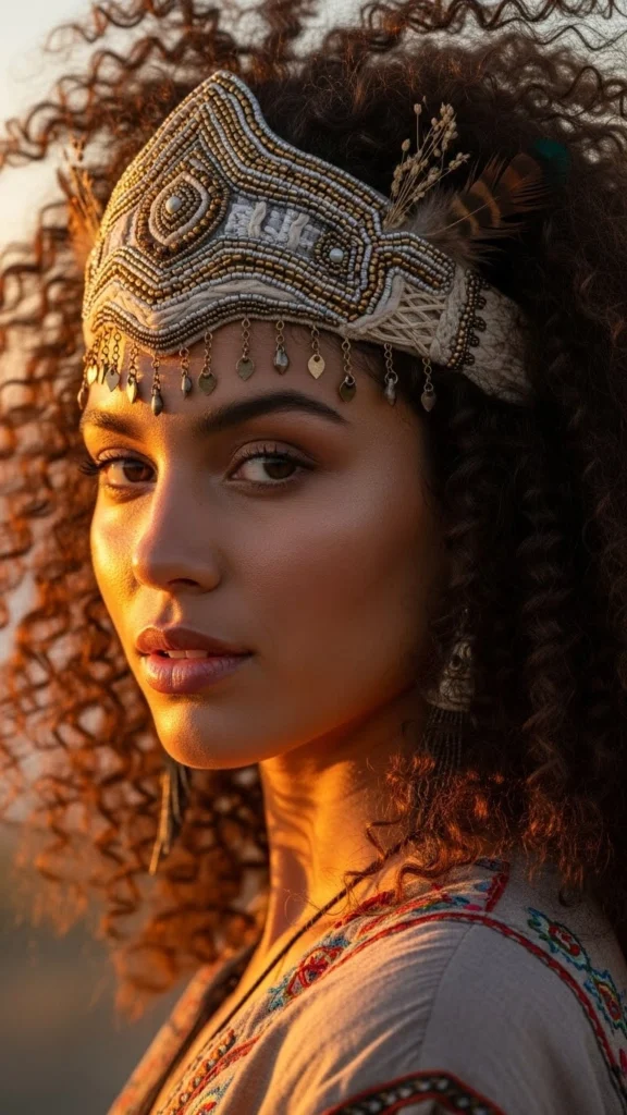 12 Easy Curly Hairstyles You Can Do in 5 Minutes (Step-by-Step Tutorial) 4 Headband Tuck