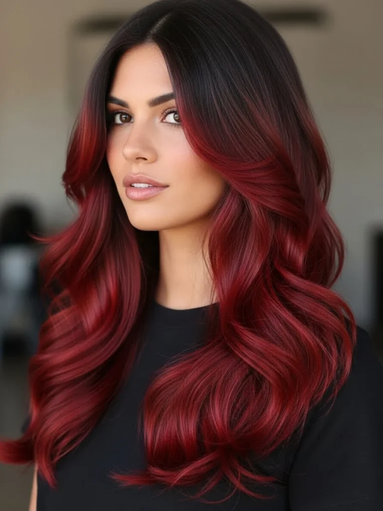 12 Stunning Cherry Mocha Hair Ideas 2 Image fx 40