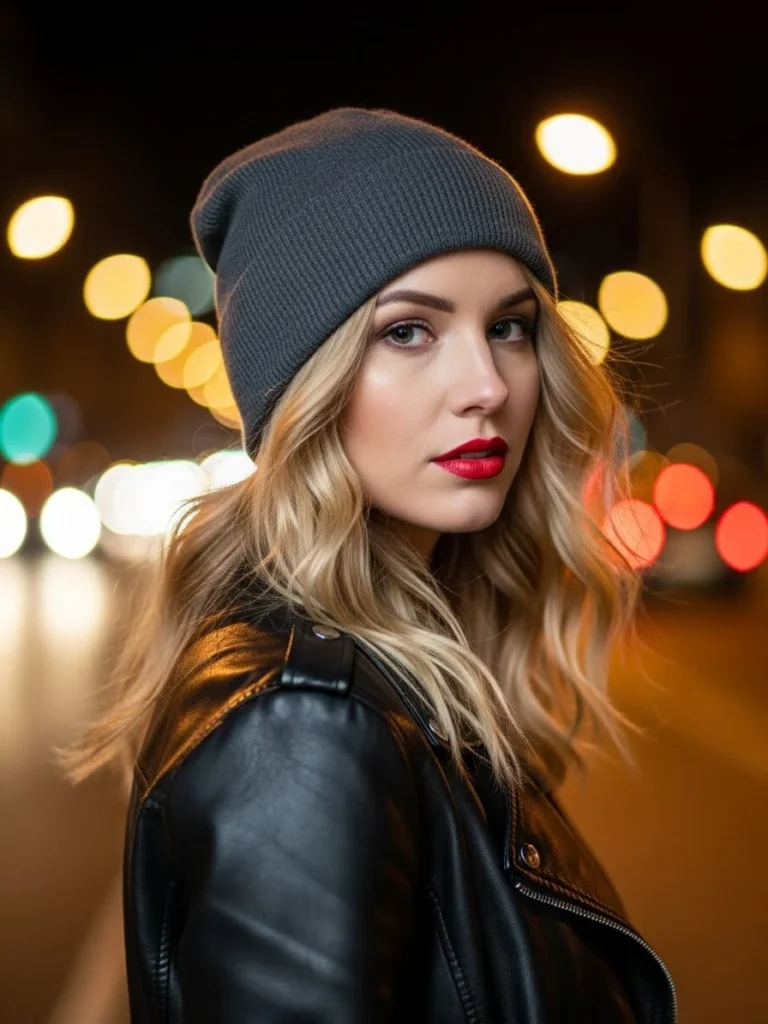12 Beanie Hairstyles for Women That Are Effortlessly Chic This Season 2 Side Swept Waves
