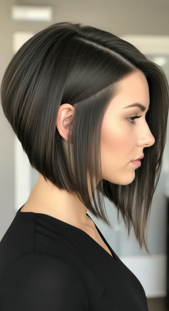 12 Hairstyles for Thin Bob Hair That Add Volume and Style 6 Angled Bob for Volume