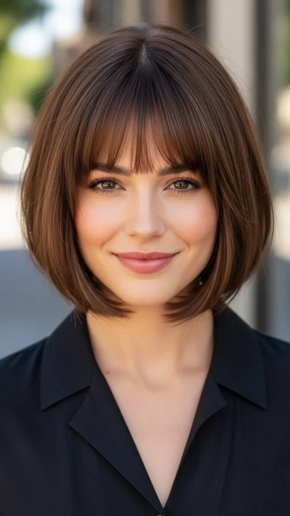 12 Bixie 90's Haircut Ideas 2026 5 Bixie with Curtain Bangs