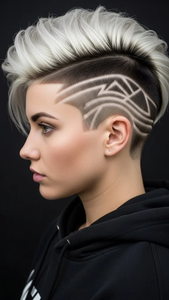 12 Bixie 90's Haircut Ideas 2026 9 Bixie with Undercut