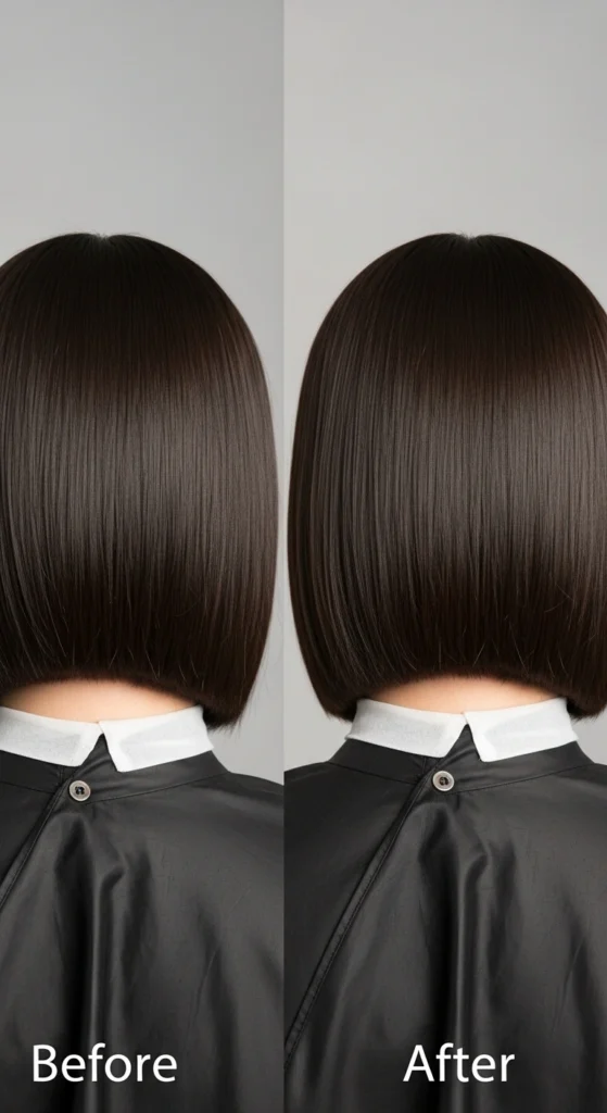 12 Hairstyles for Thin Bob Hair That Add Volume and Style 5 Blunt Bob with Internal Layers