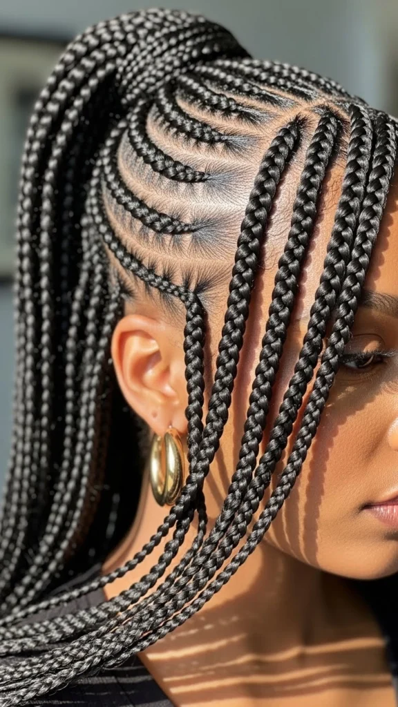 12 Summer Hairstyles for Black Women 2 Box Braids The Ultimate Summer Classic