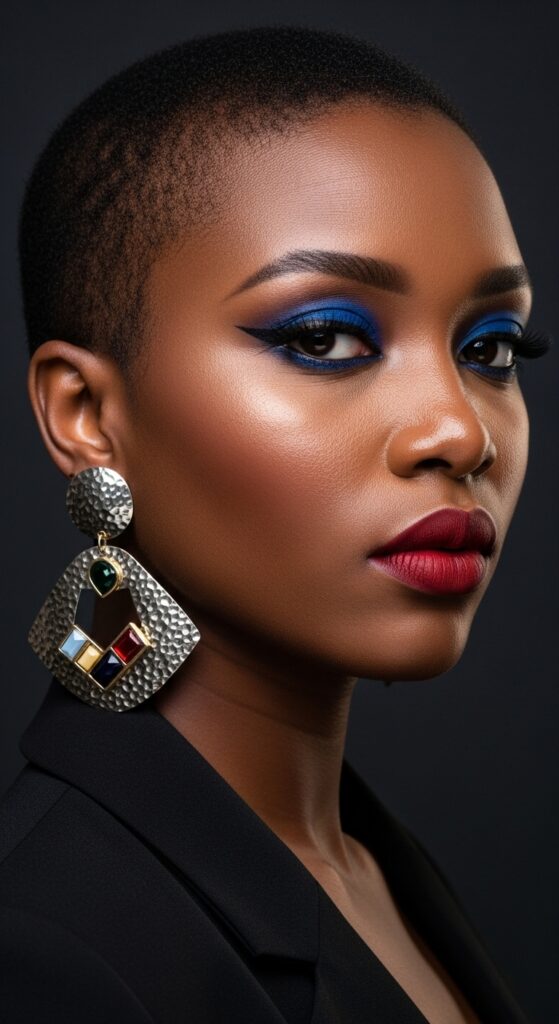 12 Stunning Short Afro Hairstyles That'll Make You Ditch Your Long Hair 5 Buzz Cut with Natural Texture