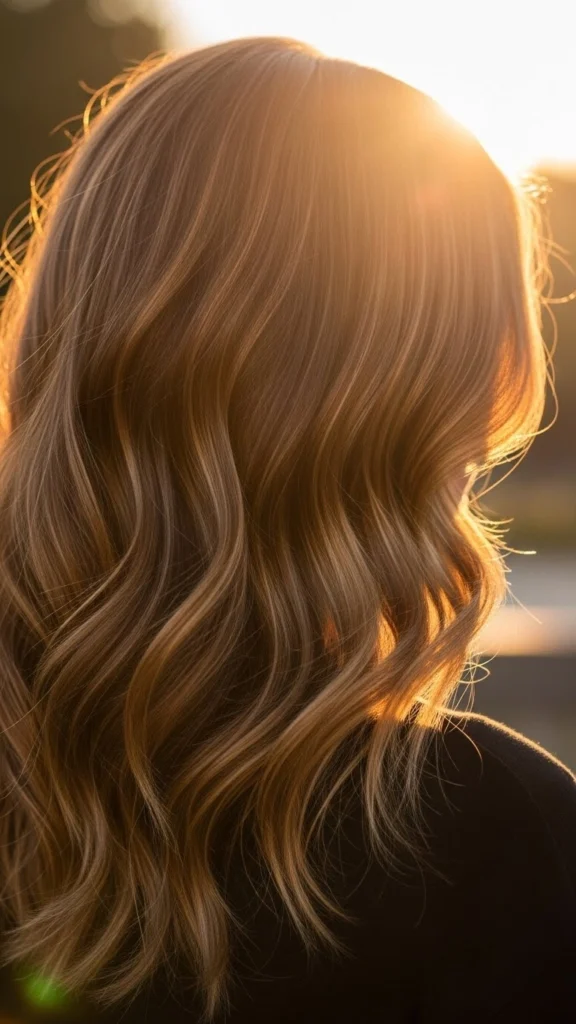 12 Caramel Highlights on Brown Hair- Sun-Kissed Perfection 8 Caramel Highlights on Dark Chocolate Brown