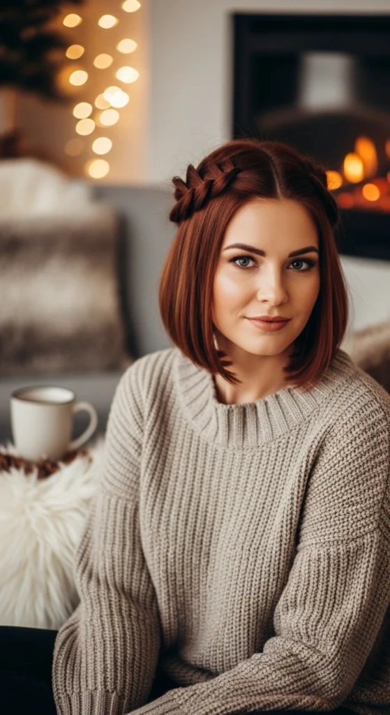 12 Stunning Short Braided Hairstyles You'll Want to Try ASAP 5 Cozy Winter Hairstyles with Braids