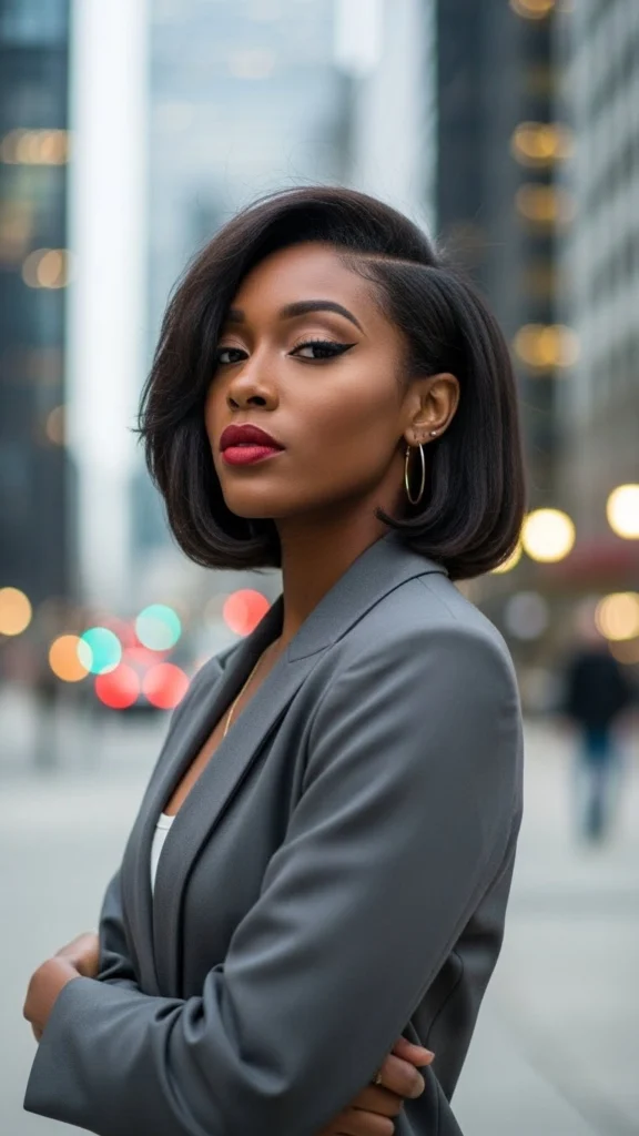 15 Short Bob Hairstyles for Black Women 2026 4 Curly Bob with Natural Texture