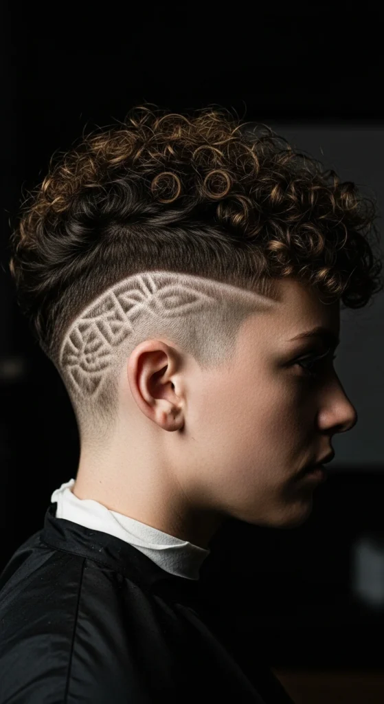 12+ Curly Pixie Haircuts for 2026: Bold, Beautiful & Effortlessly Chic 2 Curly Pixie with Undercut