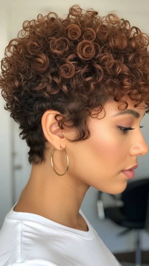 12 Bixie 90's Haircut Ideas 2026 3 Curly Textured Bixie