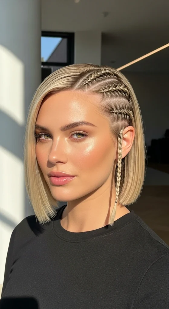 12 Stunning Short Braided Hairstyles You'll Want to Try ASAP 1 Dutch Braids Short Hair