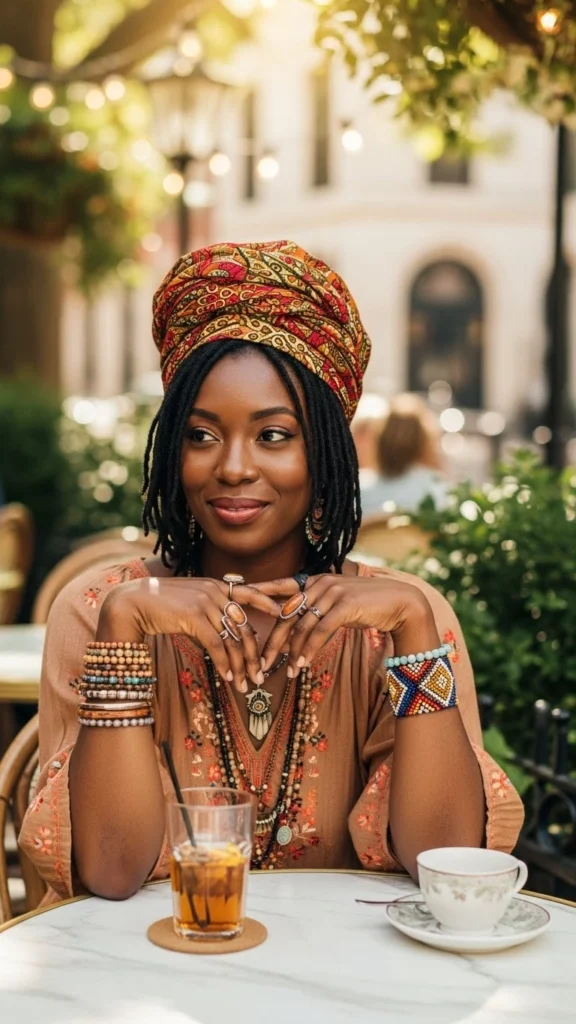 12 Summer Hairstyles for Black Women 4 Faux Locs Bohemian Summer Vibes