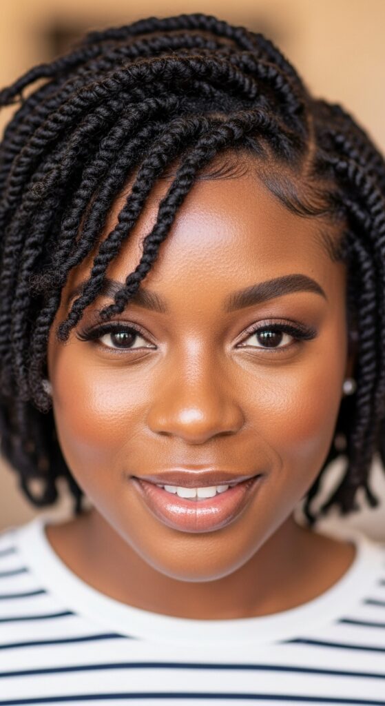 12 Stunning Short Afro Hairstyles That'll Make You Ditch Your Long Hair 6 Finger Coil TWA