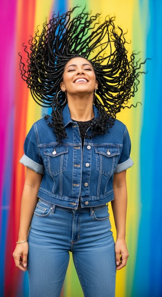 15 Braided Bob Hairstyles That Will Transform Your Look 5 Goddess Bob Box Braids