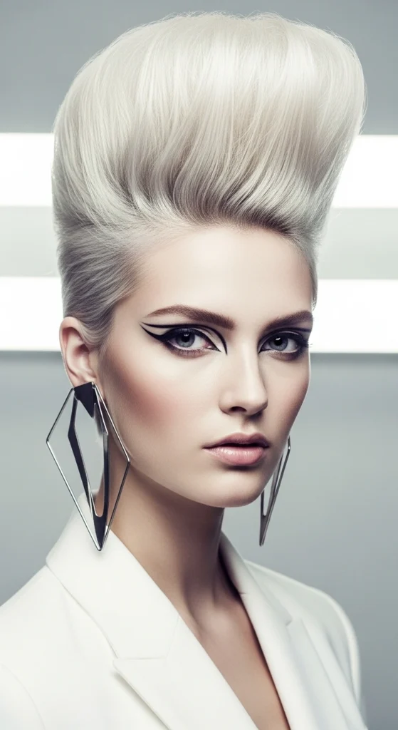 15 Short Prom Hairstyles ideas With a Modern Twist 11 High Volume Quiff