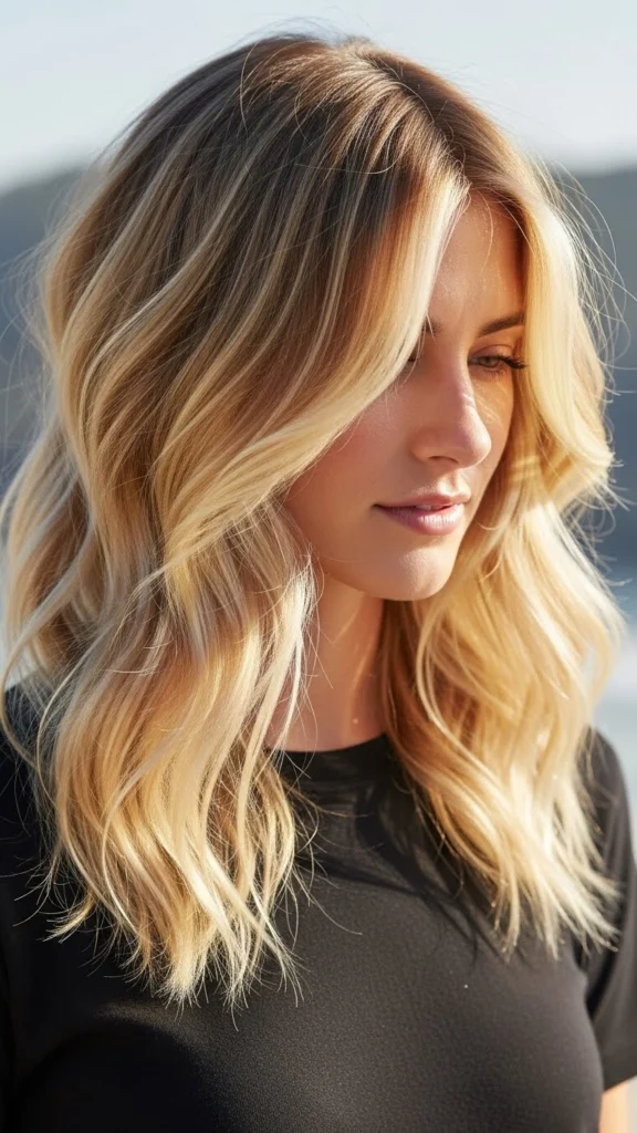 15 Gorgeous Haircuts for Thin Long Hair That Add Volume & Movement 9 Long Layered Bob Lob Extension