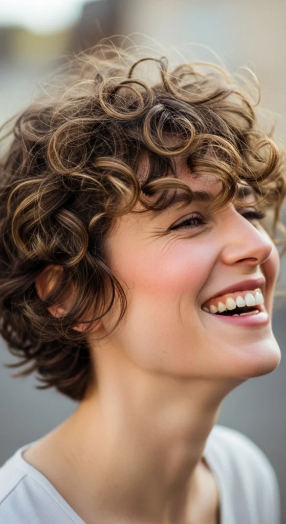 12+ Curly Pixie Haircuts for 2026: Bold, Beautiful & Effortlessly Chic 12 Messy Textured Curly Pixie