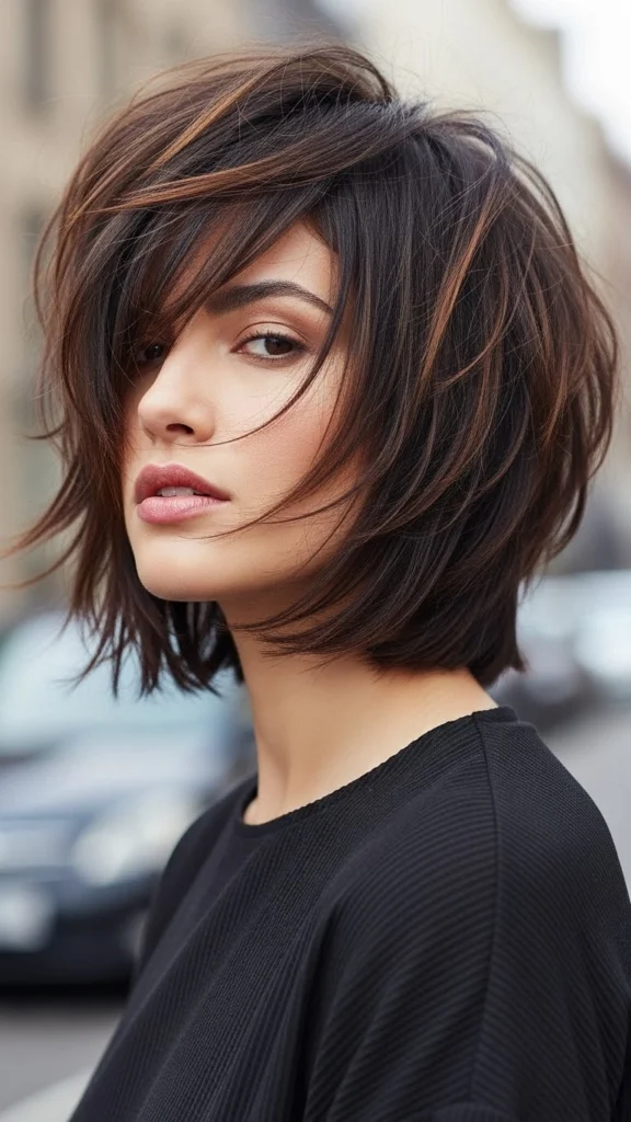 13 Bob Cut Ideas - Modern & Perfect for Every Hair Type 13 Modern Choppy Bob Best for Trendy Youthful Style