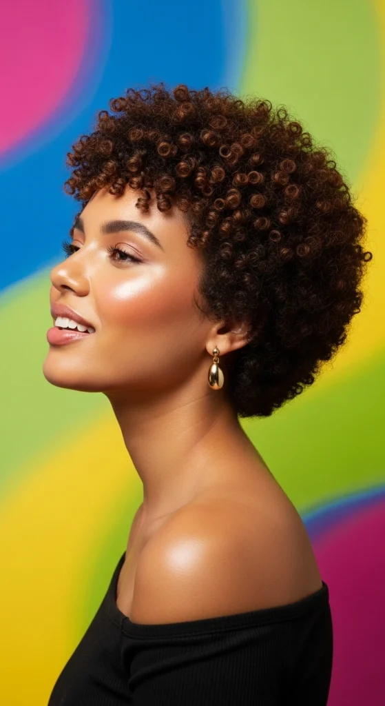 12+ Curly Pixie Haircuts for 2026: Bold, Beautiful & Effortlessly Chic 10 Natural Curly Pixie for Coily Hair