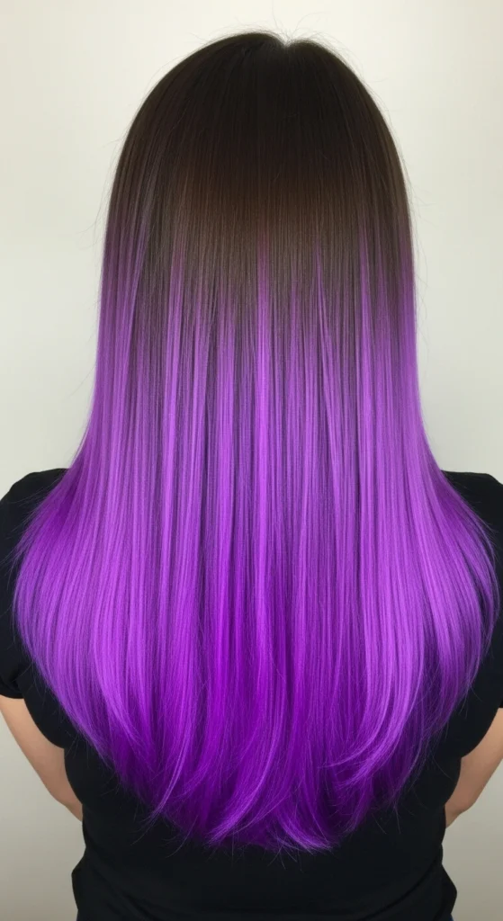 15 Purple Hair Ideas That Will Transform Your Look in 2026 3 Ombre Hair Color Purple Transition