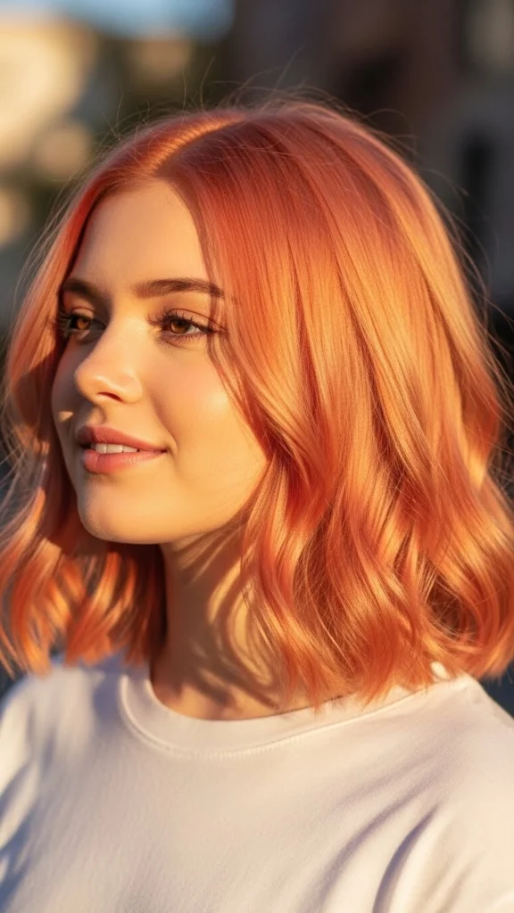 17 Spring Hair Color Ideas 2026 2 Peachy Copper