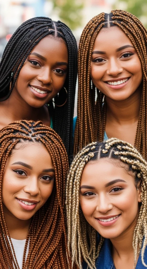 15 Braided Bob Hairstyles That Will Transform Your Look 16 Protective Hairstyles Braids with Accessories
