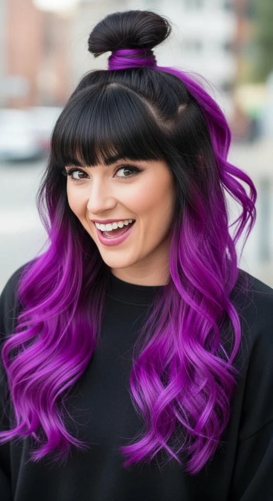 15 Purple Hair Ideas That Will Transform Your Look in 2026 15 Purple Underlayers for Hidden Color