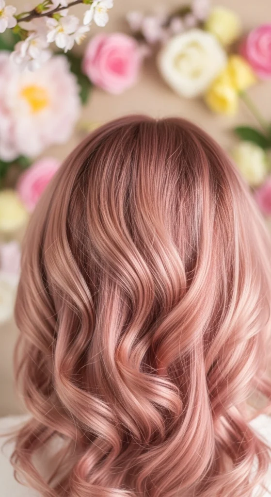 15 Spring Blonde Hair Color Ideas 12 Rose Gold Blonde 1
