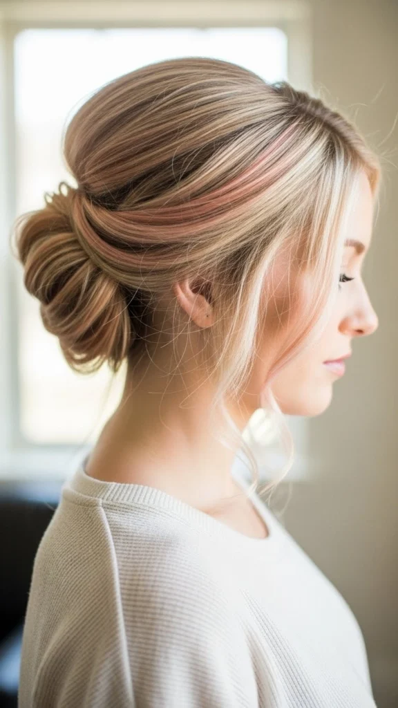 12 Peekaboo Hair Color Ideas 2 Rose Gold Romance