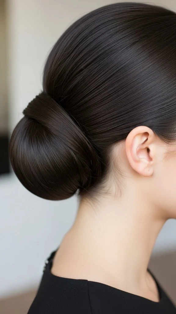 15 Hairstyle Inspirations to Transform Your Look in 2026 2 Sleek Low Bun for Sophisticated Elegance