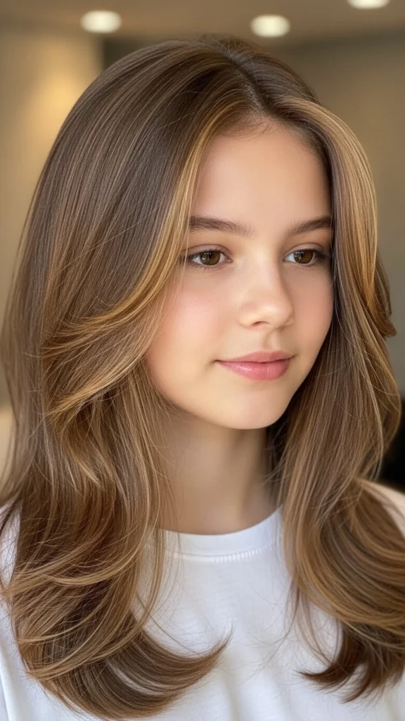 12 Caramel Highlights on Brown Hair- Sun-Kissed Perfection 5 Subtle Caramel Babylights