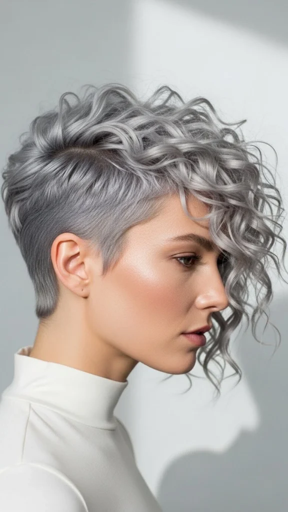 12 Curly Pixie Hair Ideas 2026 10 The Asymmetrical Curly Pixie