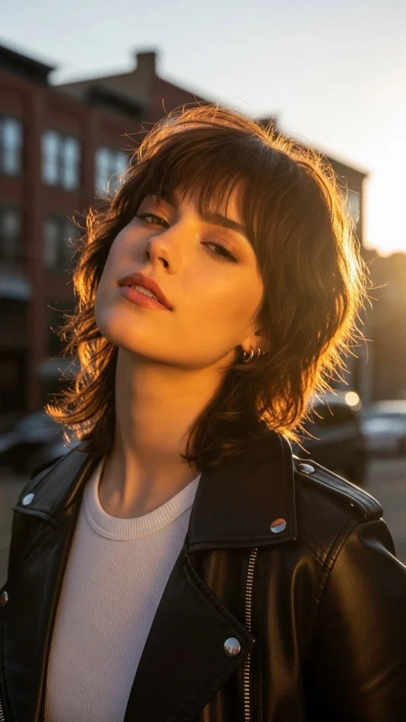 13 Short Haircuts for Women: Your Complete Style Guide 2 The Edgy Wolf Cut for Short Hair