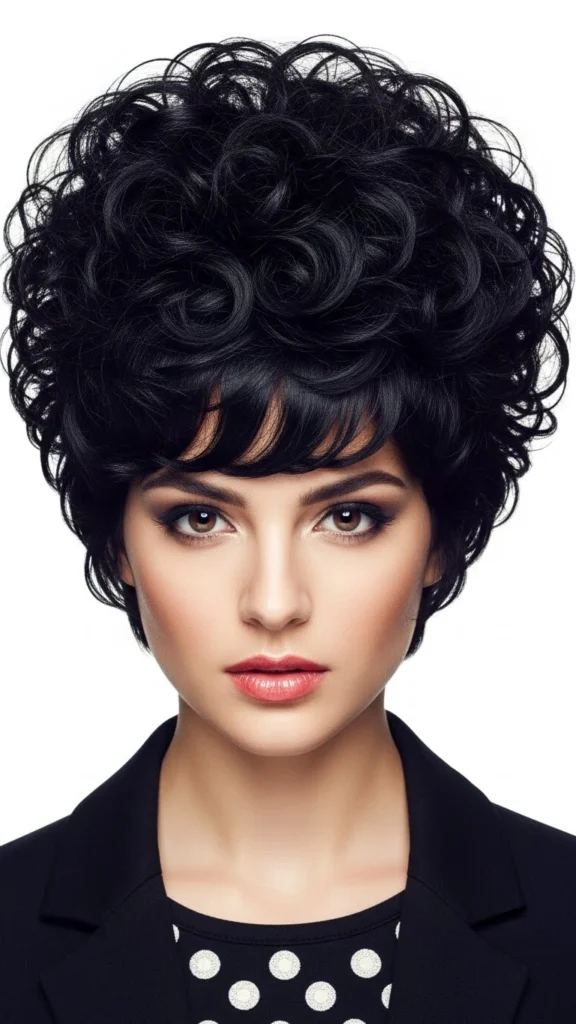 12 Curly Pixie Hair Ideas 2026 5 The High Volume Curly Pixie