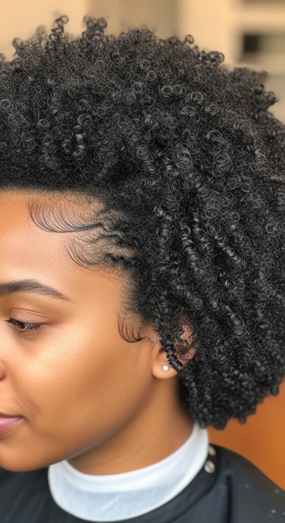 12 Stunning Short Afro Hairstyles That'll Make You Ditch Your Long Hair 4 The Modern Afro with Defined Coils
