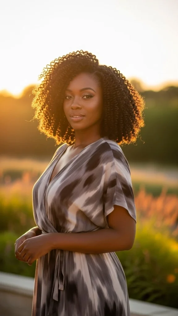 12 Summer Hairstyles for Black Women 9 Twist Out Natural Texture Enhanced