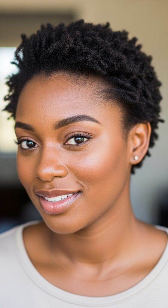 12 Stunning Short Afro Hairstyles That'll Make You Ditch Your Long Hair 10 Twist Out on Short Natural Hair