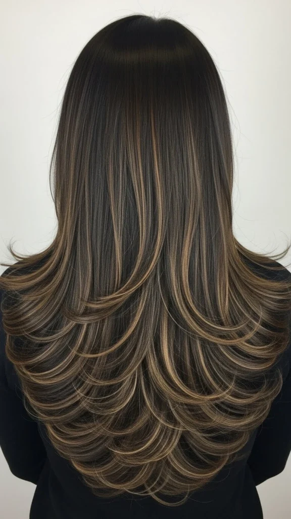 15 Gorgeous Haircuts for Thin Long Hair That Add Volume & Movement 8 U Shaped Haircut with Internal Layers