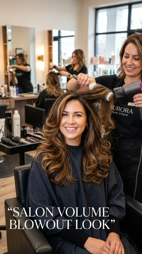 15 Chic Medium Butterfly Haircut Ideas for Effortless Style 8 Salon Volume Blowout 202604111642